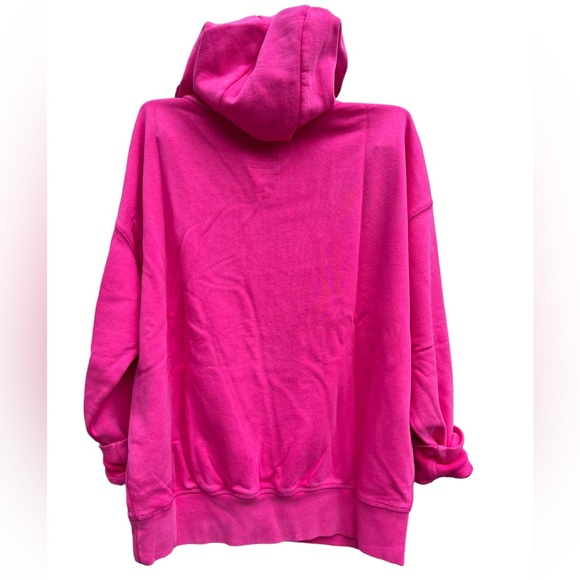 NWT GAP TEEN HOT PINK PULLOVER HOODIE Size XL (12) - Picture 2 of 4